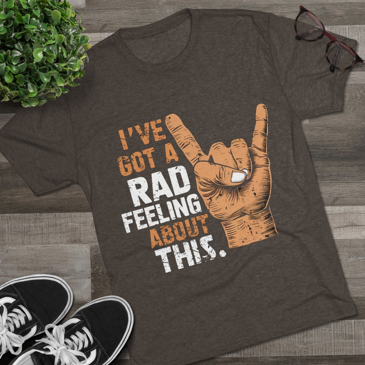 I've Got A Rad Feeling About This | Unisex Tri-Blend Crew Tee | Star Wars | Funny | New | Gift | Han Solo | Skywalker | May the 4th | Fourth