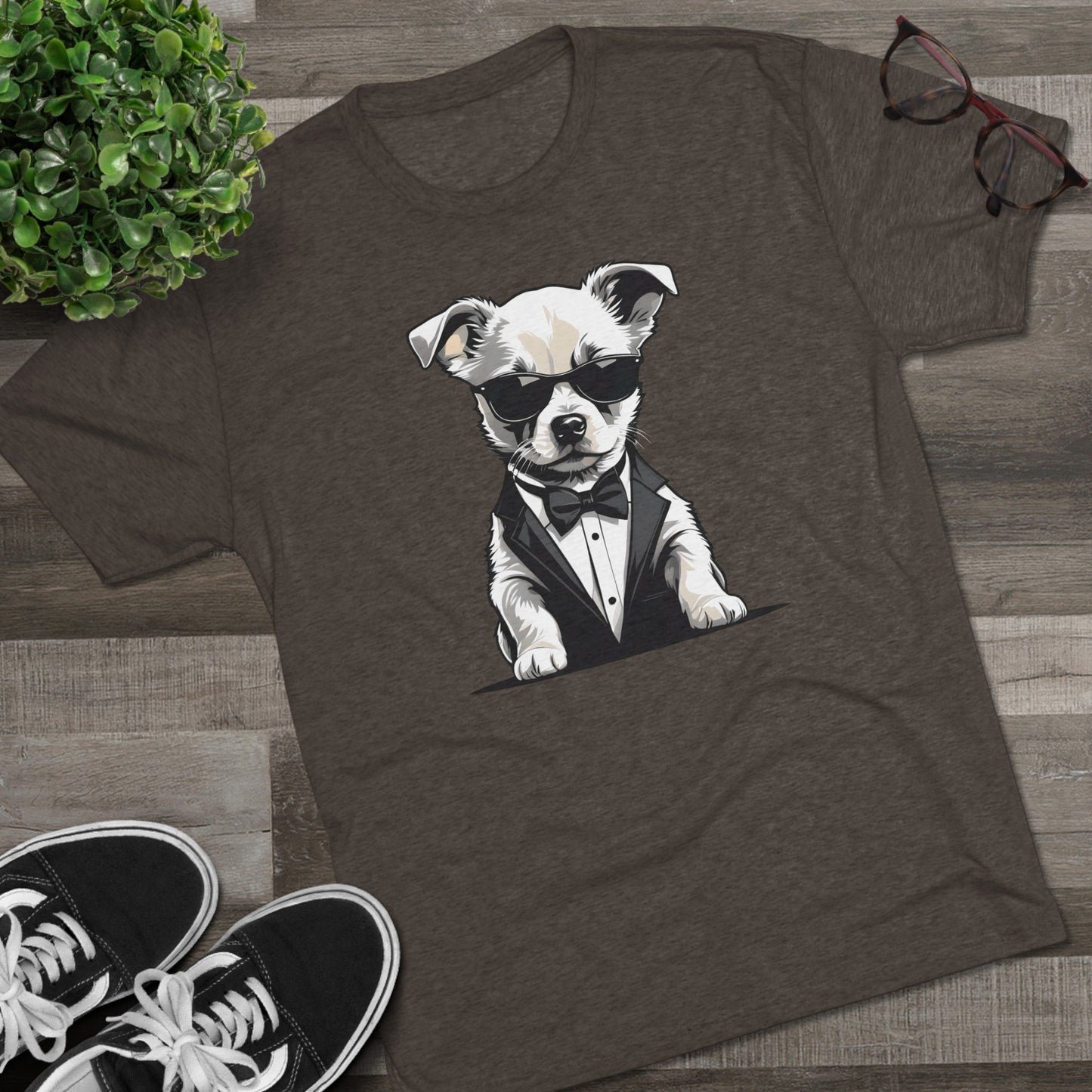 Cool Pup Shirt | Unisex Tri-Blend Crew Tee | Dog Lover | Fun | New Design | 2024 | Summer | Gift | Birthday Gift | Pet Lover | Sweet | Bones
