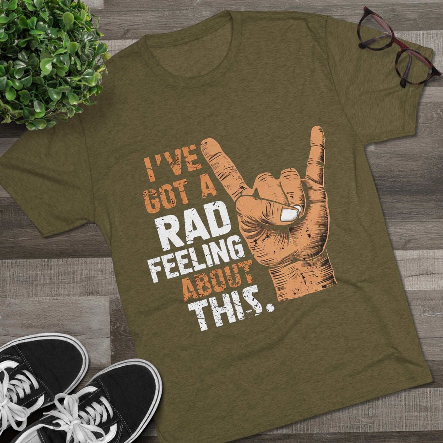 I've Got A Rad Feeling About This | Unisex Tri-Blend Crew Tee | Star Wars | Funny | New | Gift | Han Solo | Skywalker | May the 4th | Fourth