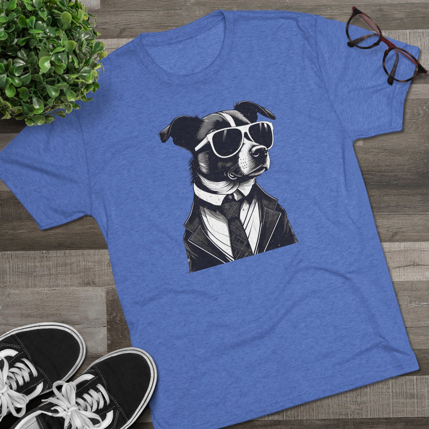Cool Pup Shirt | Unisex Tri-Blend Crew Tee | Dog Lover | Fun | New Design | 2024 | Summer | Gift | Birthday Gift | Pet Lover | Sweet | Bones