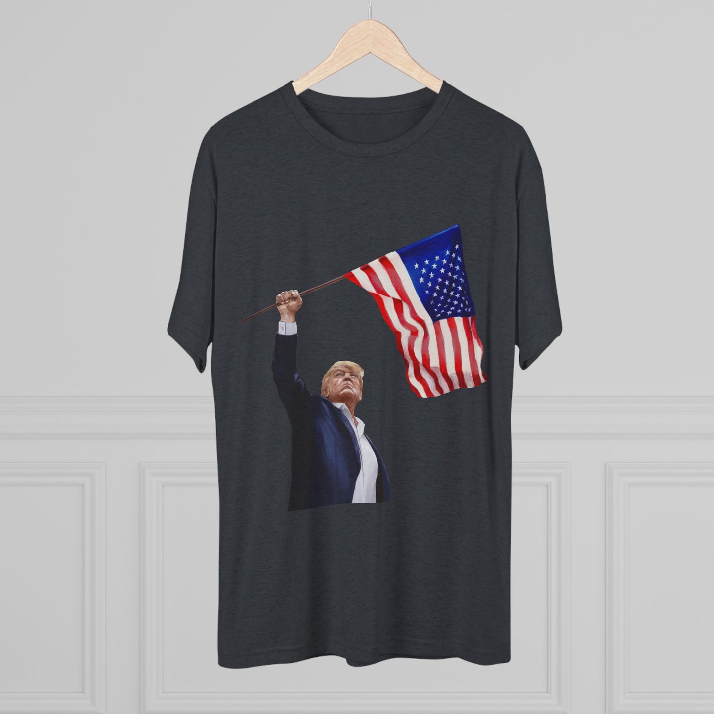 TRUMP AMERICAN FLAG, Donald Trump Flag Shirt, Trump Shot Shirt, Trump Assassination, Trump 2024, President Trump, Salute, Patriot