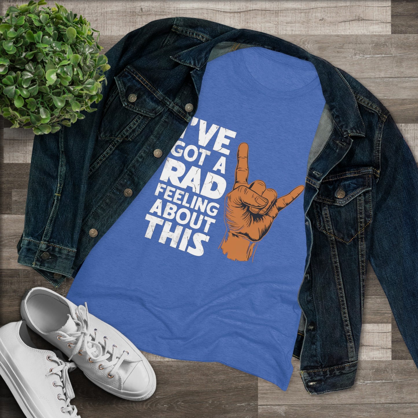 I've Got A Rad Feeling About This | Women's Triblend | Star Wars | Funny | Gift | Han Solo | Skywalker | May the 4th | Fourth | Surfer |