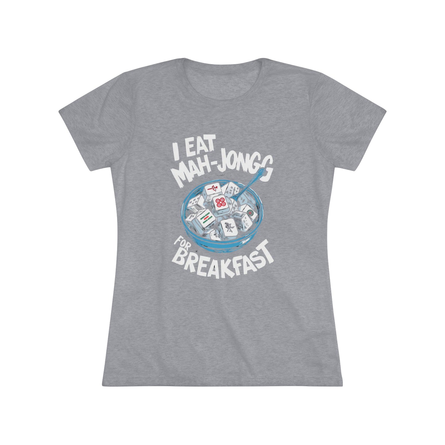 I Eat Mah-Jongg for Breakfast | Soft T-shirt | Mahjong | Funny | Crazy | Asian | New | Gift | Grandma | Mom | Dad | 2024 | Kung Fu | Panda