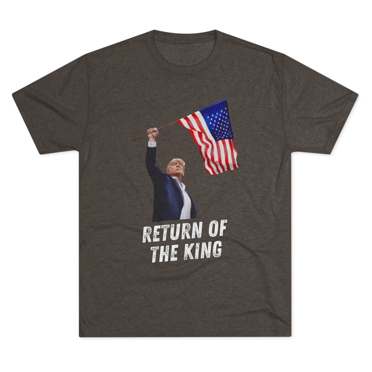 RETURN OF THE KING. Donald Trump Flag Shirt, Trump Shot Shirt, Trump Assassination, Trump 2024, President Trump, LOTR, ROTK