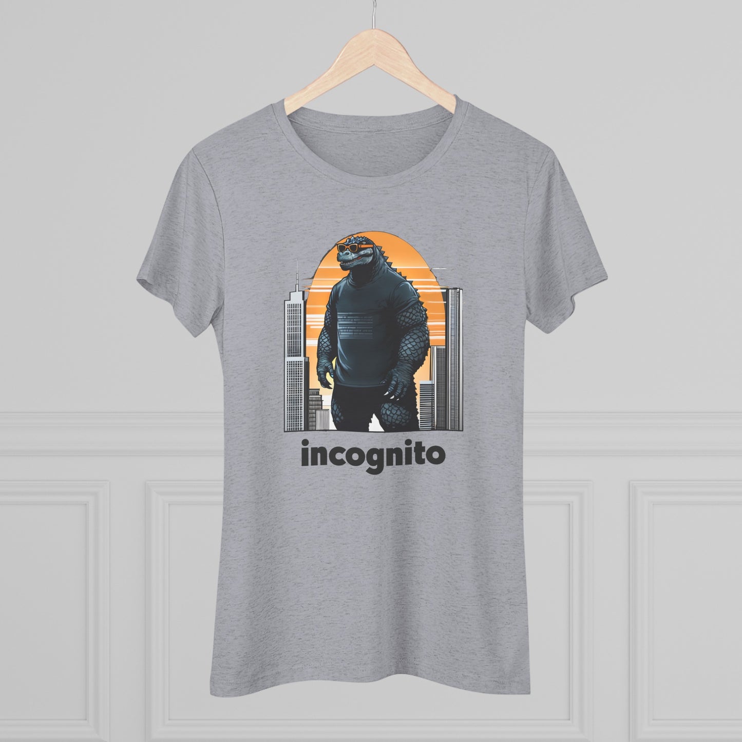 Godzilla incognito Shirt, Funny Godzilla Tee, King of Monsters T Shirt, Movie Fan Gift for Him, New Design, 2024, Summer, Stealth, Spy