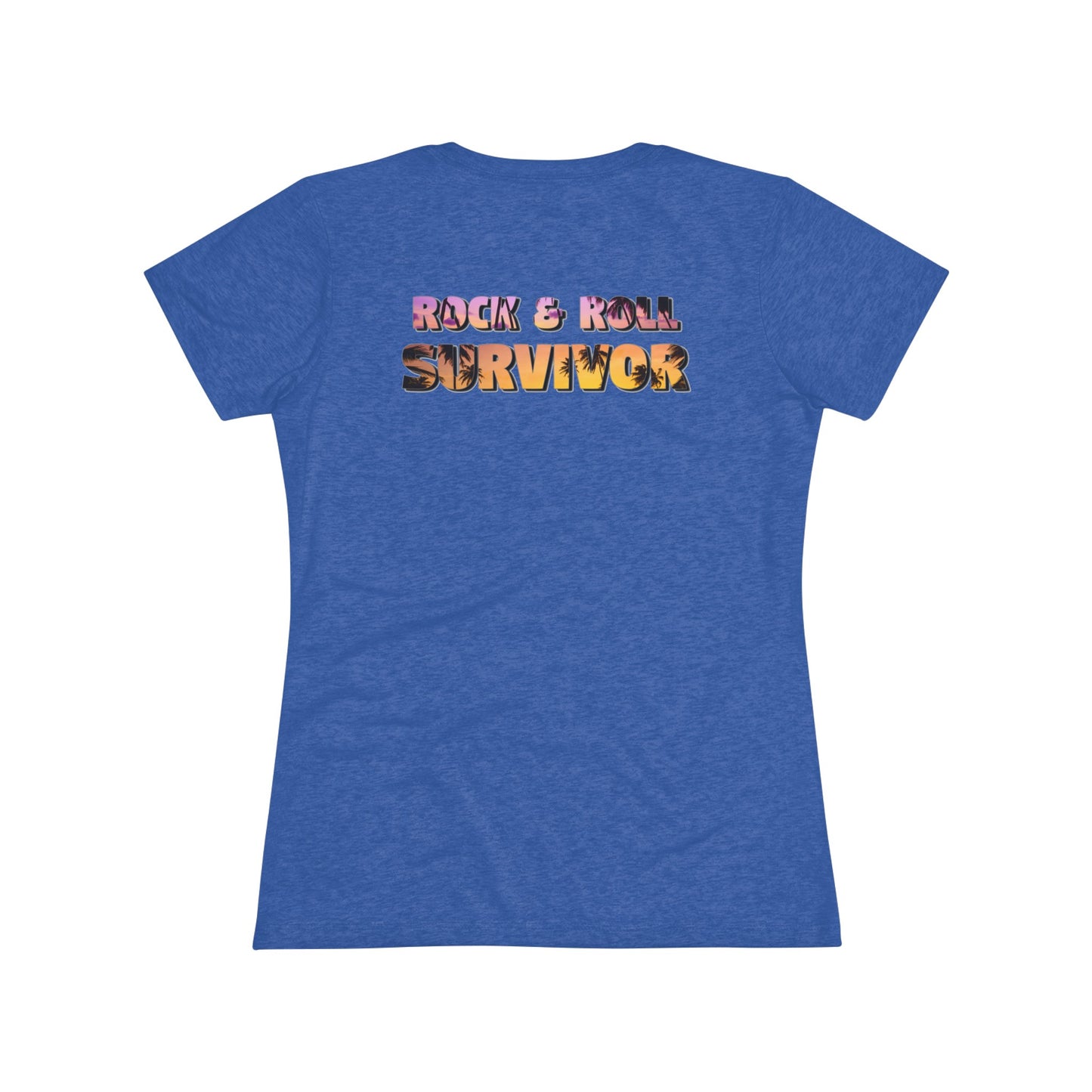 Survivor Fan Tee Outwit Outlast OutSHRED | Women's Tri-Blend Crew Tee | | Rock and Roll | New Design | 2024 | Mom | Birthday Gift | Girl