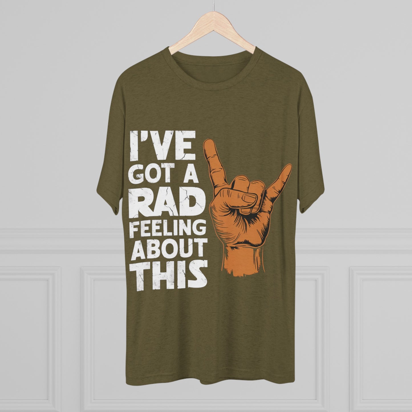 I've Got A Rad Feeling About This | Unisex Tri-Blend Crew Tee | Star Wars | Funny | New | Gift | Han Solo | Skywalker | May the 4th | Fourth