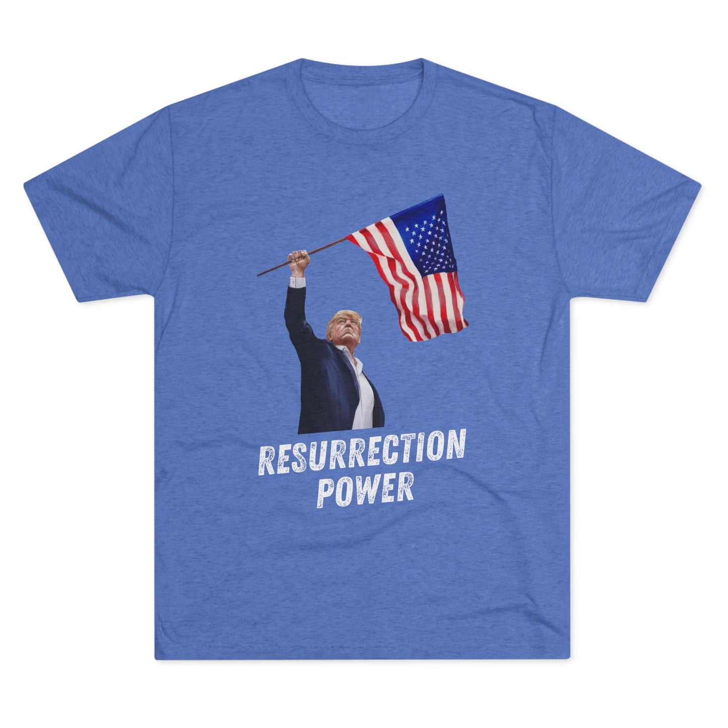 RESURRECTION POWER. Donald Trump Flag Shirt, Trump Shot Shirt, Trump Assassination, Trump 2024 T-Shirt, President Trump