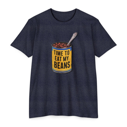 Time to Eat My Beans | CVC Jersey Tee | Fallout TV | Apocalypse | New Design | 2024 | TV Show | Wasteland | Birthday Gift | Girl | Boy | Son