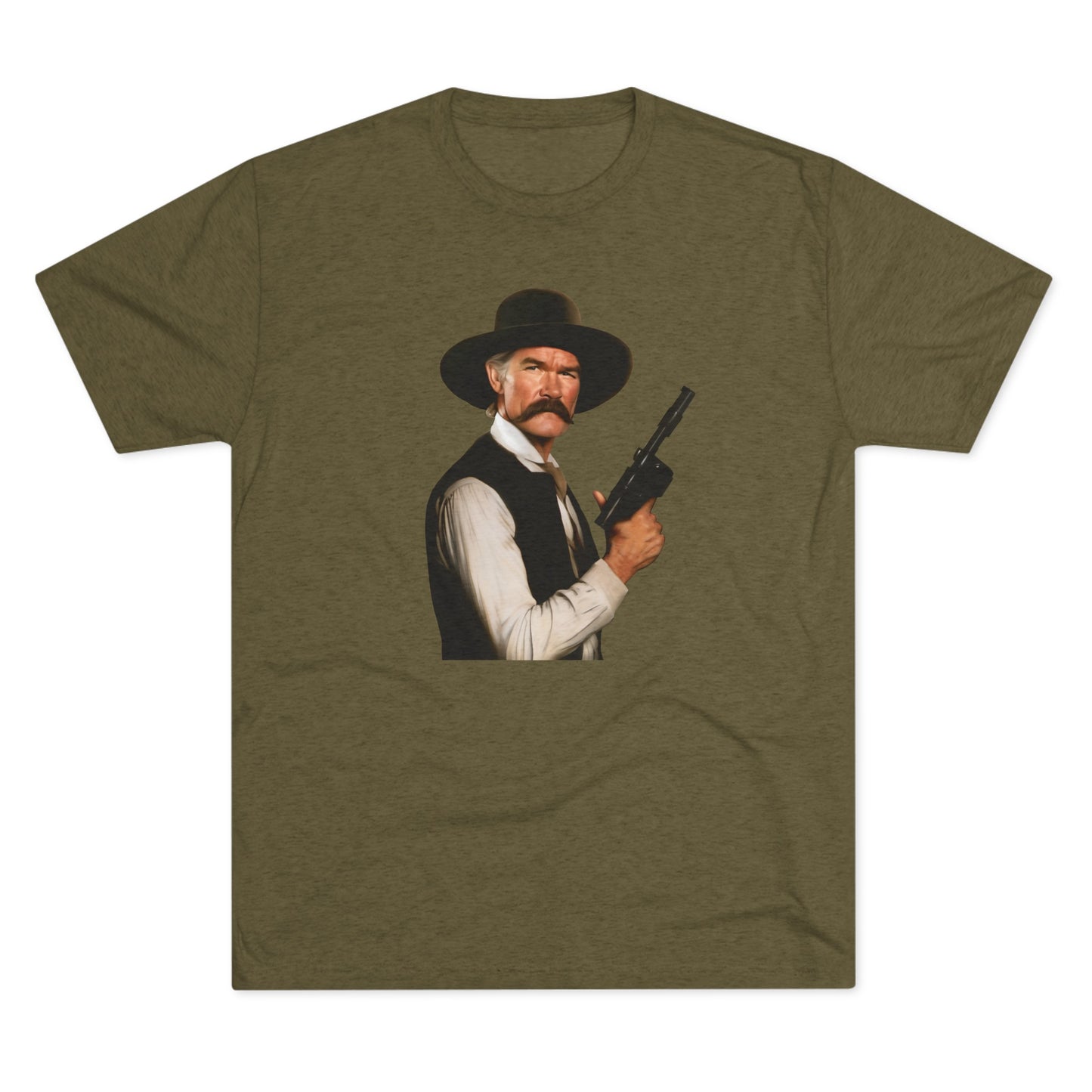 Western Han Solo Tombstone | Unisex Tri-Blend Crew Tee | Star Wars | Fun | New | 2024 | Summer | Gift | Birthday Gift | Son Gift | Old West
