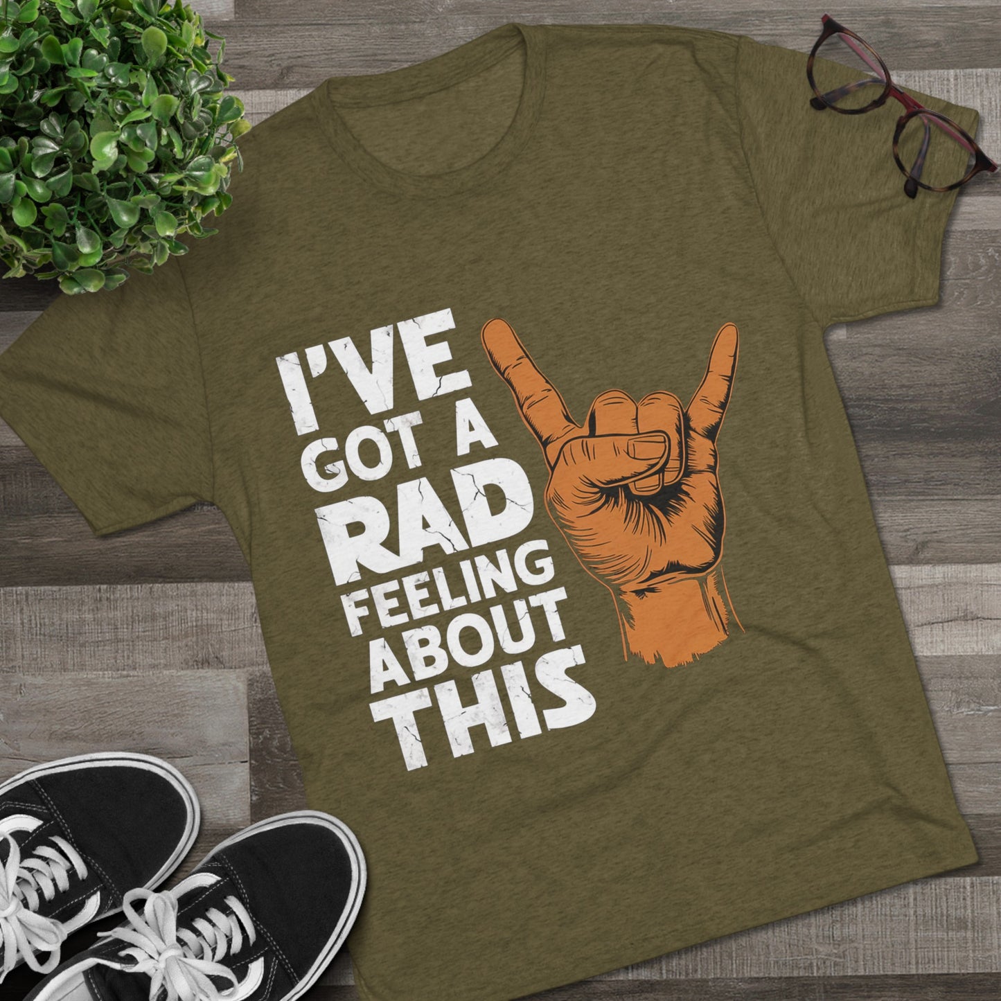 I've Got A Rad Feeling About This | Unisex Tri-Blend Crew Tee | Star Wars | Funny | New | Gift | Han Solo | Skywalker | May the 4th | Fourth
