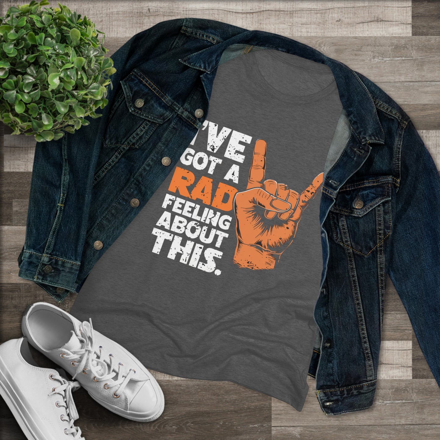 I've Got A Rad Feeling About This | Women's Triblend Tee | Star Wars | Funny | New | Gift | Han Solo | Skywalker | May the 4th | Fourth