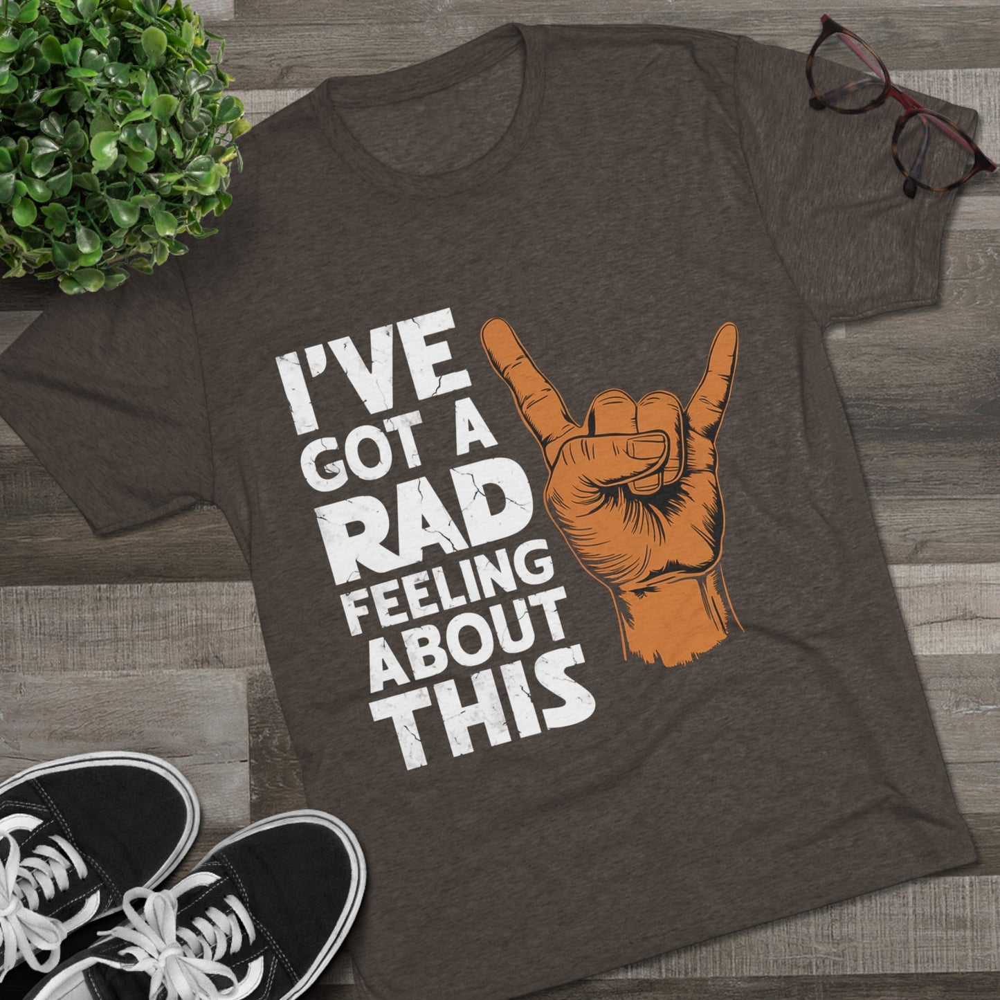 I've Got A Rad Feeling About This | Unisex Tri-Blend Crew Tee | Star Wars | Funny | New | Gift | Han Solo | Skywalker | May the 4th | Fourth