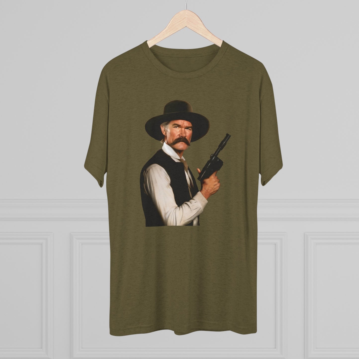 Western Han Solo Tombstone | Unisex Tri-Blend Crew Tee | Star Wars | Fun | New | 2024 | Summer | Gift | Birthday Gift | Son Gift | Old West