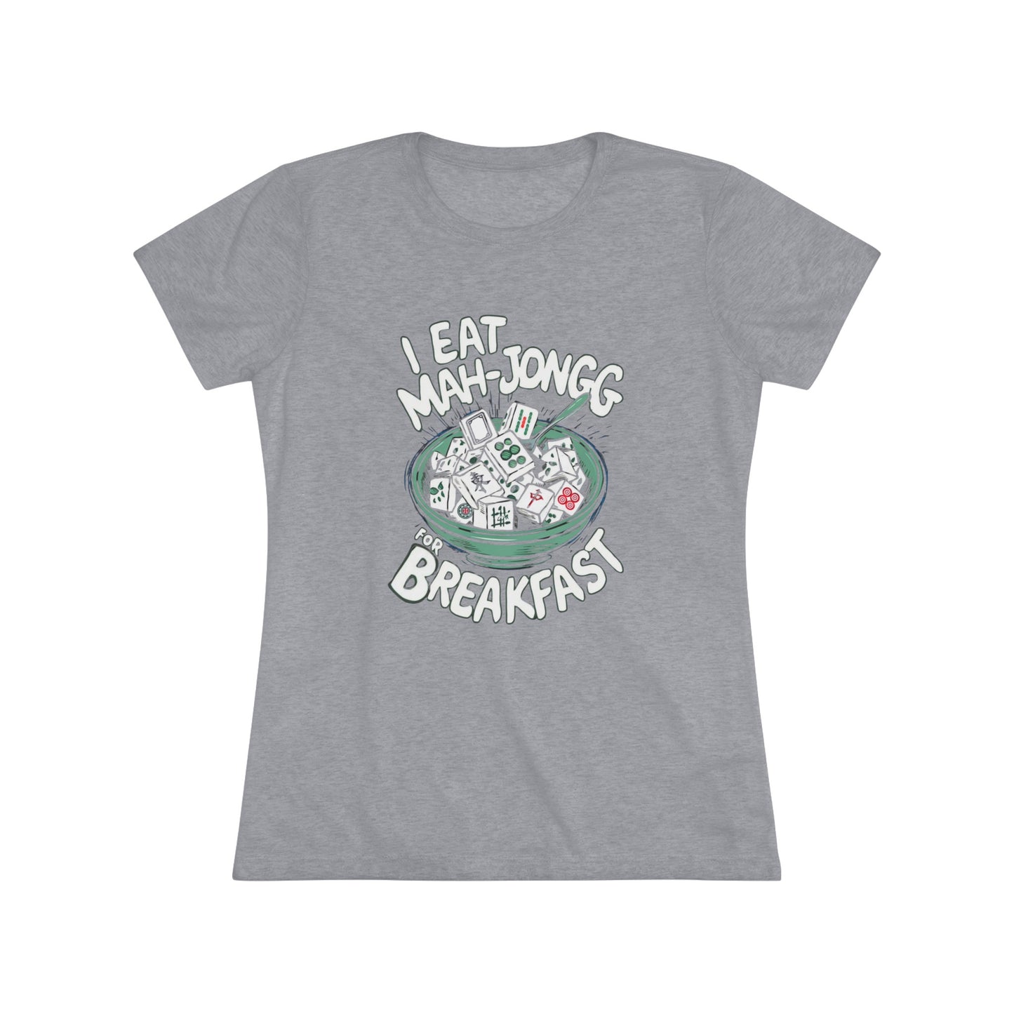 I Eat Mah-Jongg for Breakfast | Soft T-shirt | Mahjong | Funny | Crazy | Asian | New | Gift | Grandma | Mom | Dad | 2024 | Kung Fu | Panda