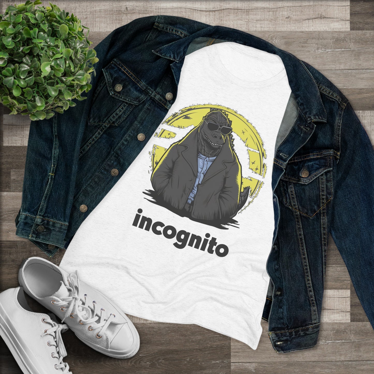 Godzilla incognito Shirt, Funny Godzilla Tee, King of Monsters T Shirt, Movie Fan Gift for Him, New Design, 2024, Summer, Spy, Stealth, iSpy