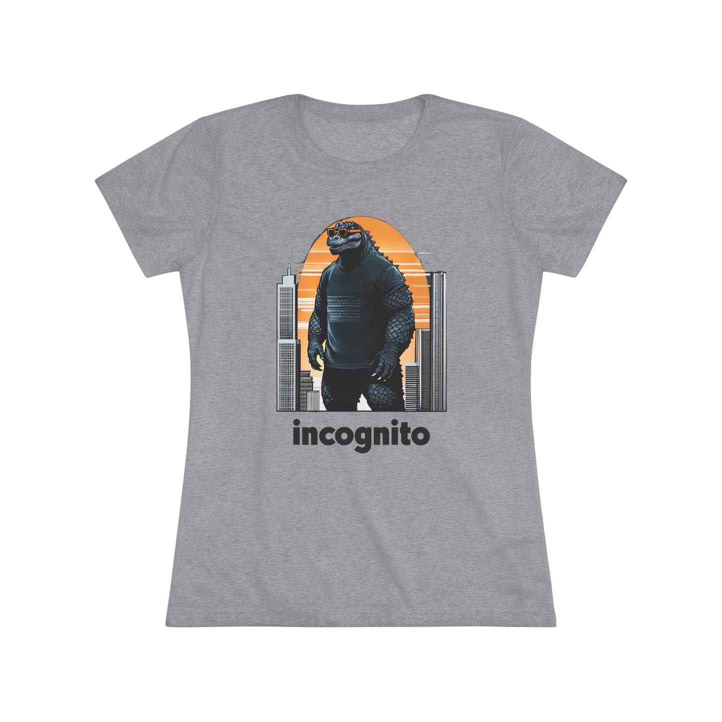 Godzilla incognito Shirt, Funny Godzilla Tee, King of Monsters T Shirt, Movie Fan Gift for Him, New Design, 2024, Summer, Stealth, Spy