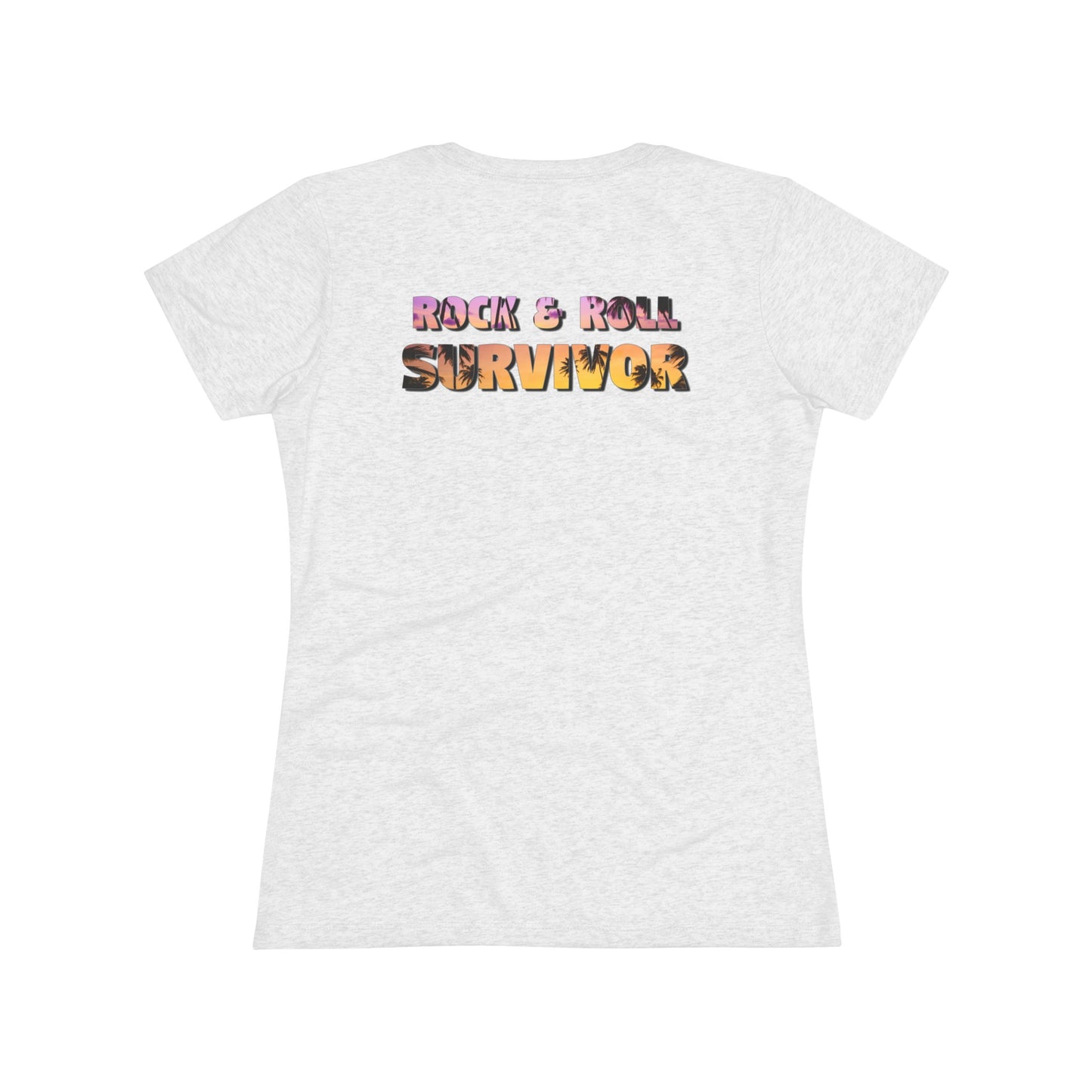 Survivor Fan Tee Outwit Outlast OutSHRED | Women's Tri-Blend Crew Tee | | Rock and Roll | New Design | 2024 | Mom | Birthday Gift | Girl