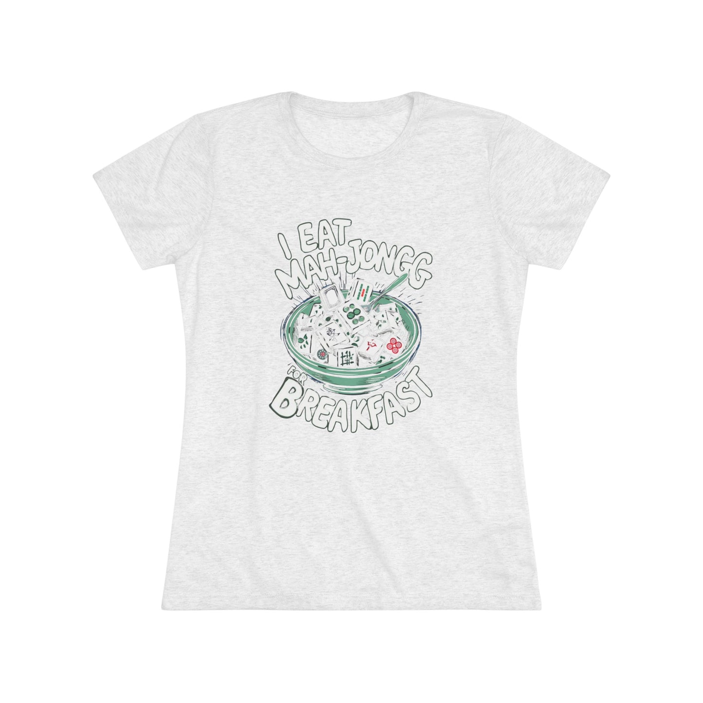 I Eat Mah-Jongg for Breakfast | Soft T-shirt | Mahjong | Funny | Crazy | Asian | New | Gift | Grandma | Mom | Dad | 2024 | Kung Fu | Panda