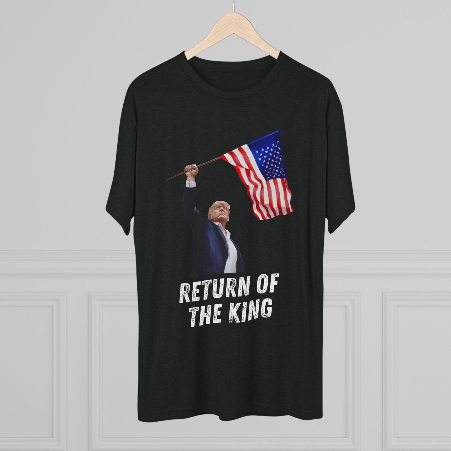 RETURN OF THE KING. Donald Trump Flag Shirt, Trump Shot Shirt, Trump Assassination, Trump 2024, President Trump, LOTR, ROTK