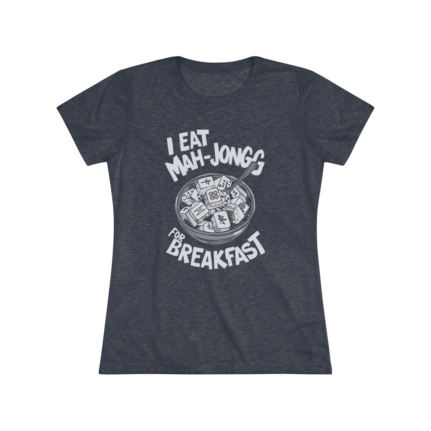 I Eat Mah-Jongg for Breakfast | Soft T-shirt | Mahjong | Funny | Crazy | Asian | New | Gift | Grandma | Mom | Dad | 2024 | Kung Fu | Panda