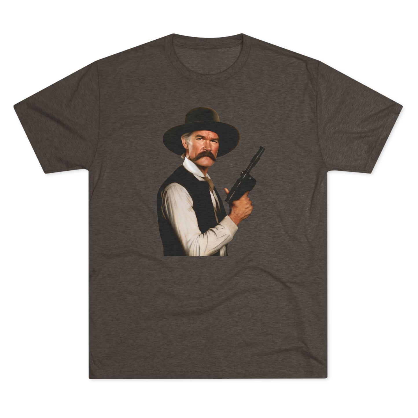 Western Han Solo Tombstone | Unisex Tri-Blend Crew Tee | Star Wars | Fun | New | 2024 | Summer | Gift | Birthday Gift | Son Gift | Old West