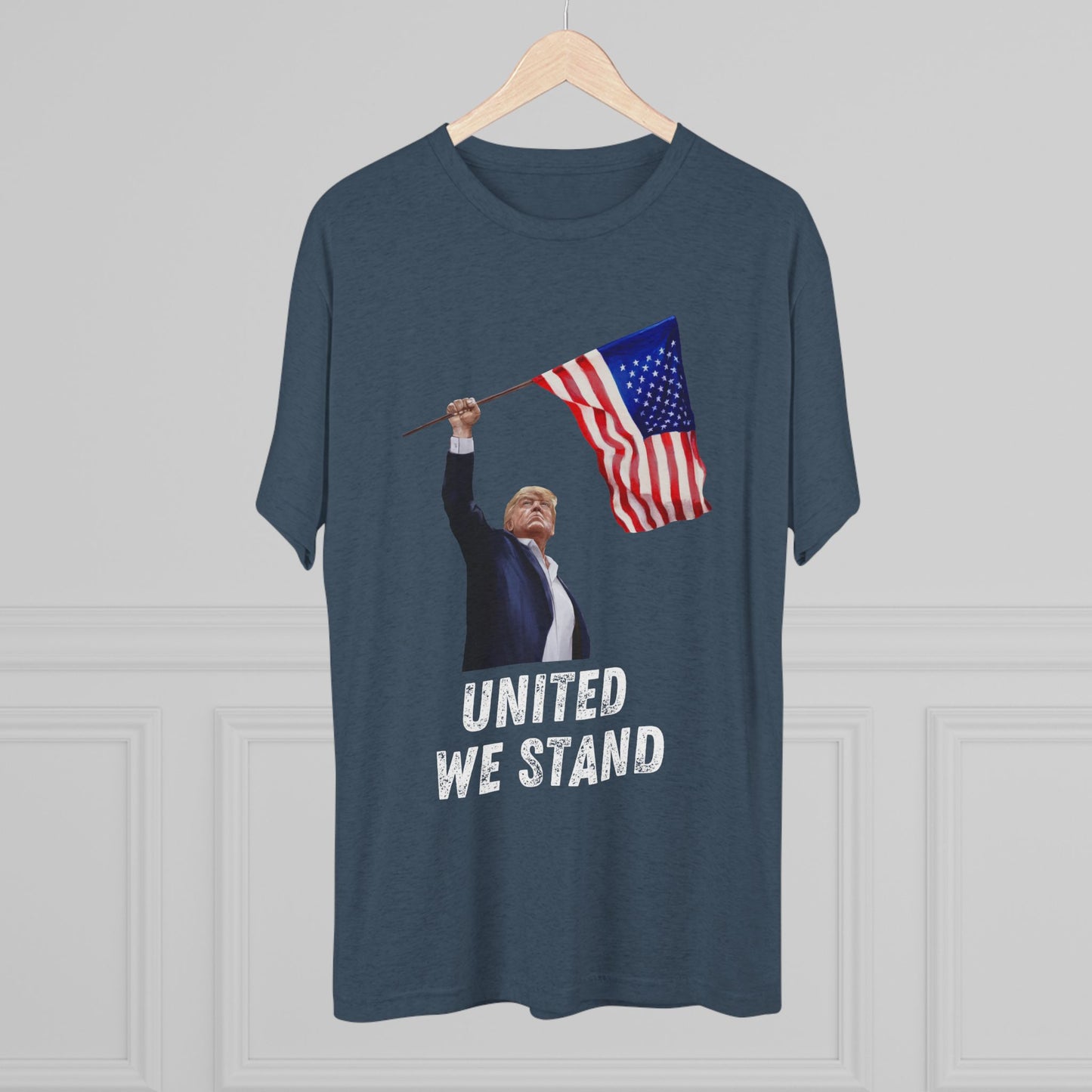 UNITED WE STAND, Donald Trump Flag Shirt, Trump Shot Shirt, Trump Assassination, Trump 2024, President Trump