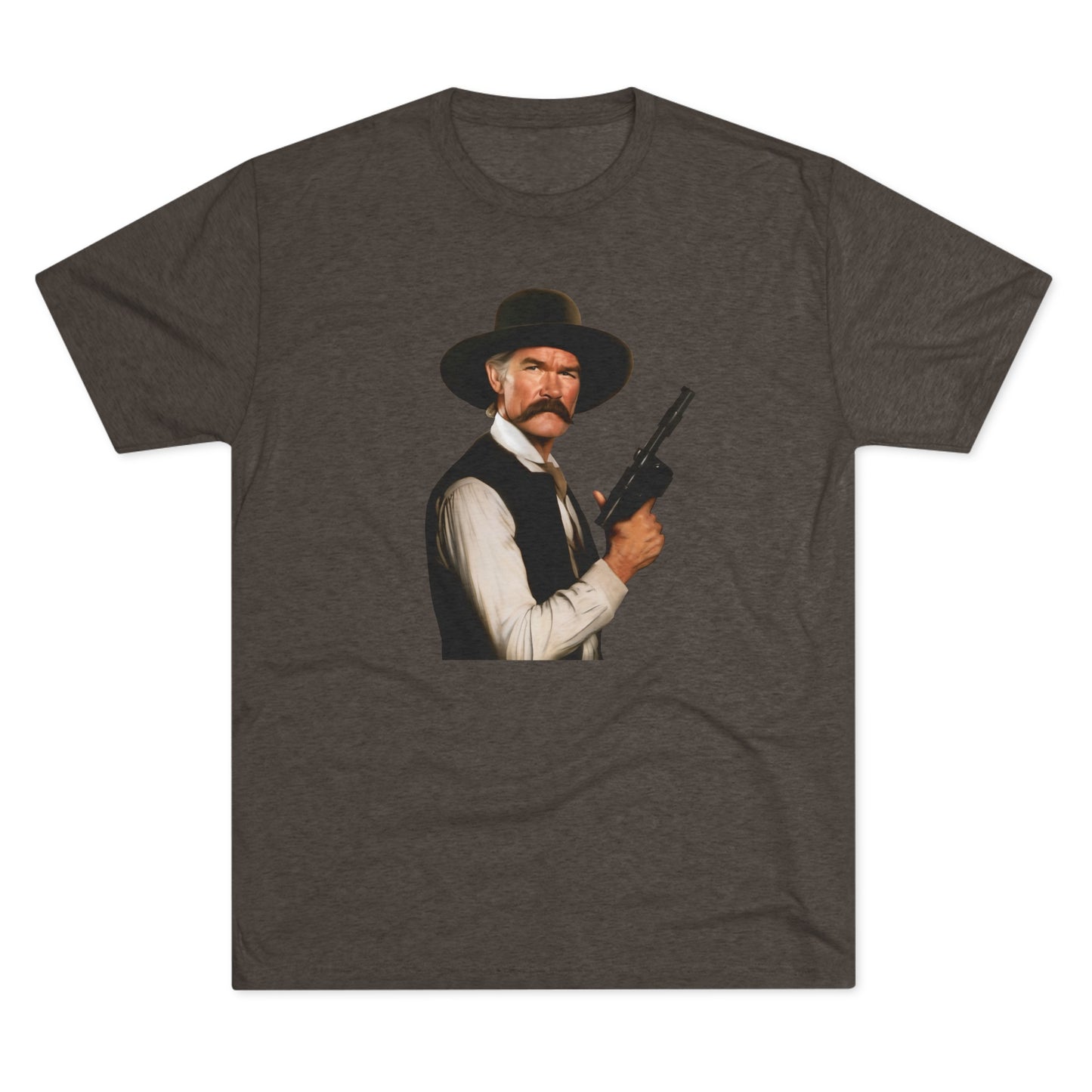 Western Han Solo Tombstone | Unisex Tri-Blend Crew Tee | Star Wars | Fun | New | 2024 | Summer | Gift | Birthday Gift | Son Gift | Old West