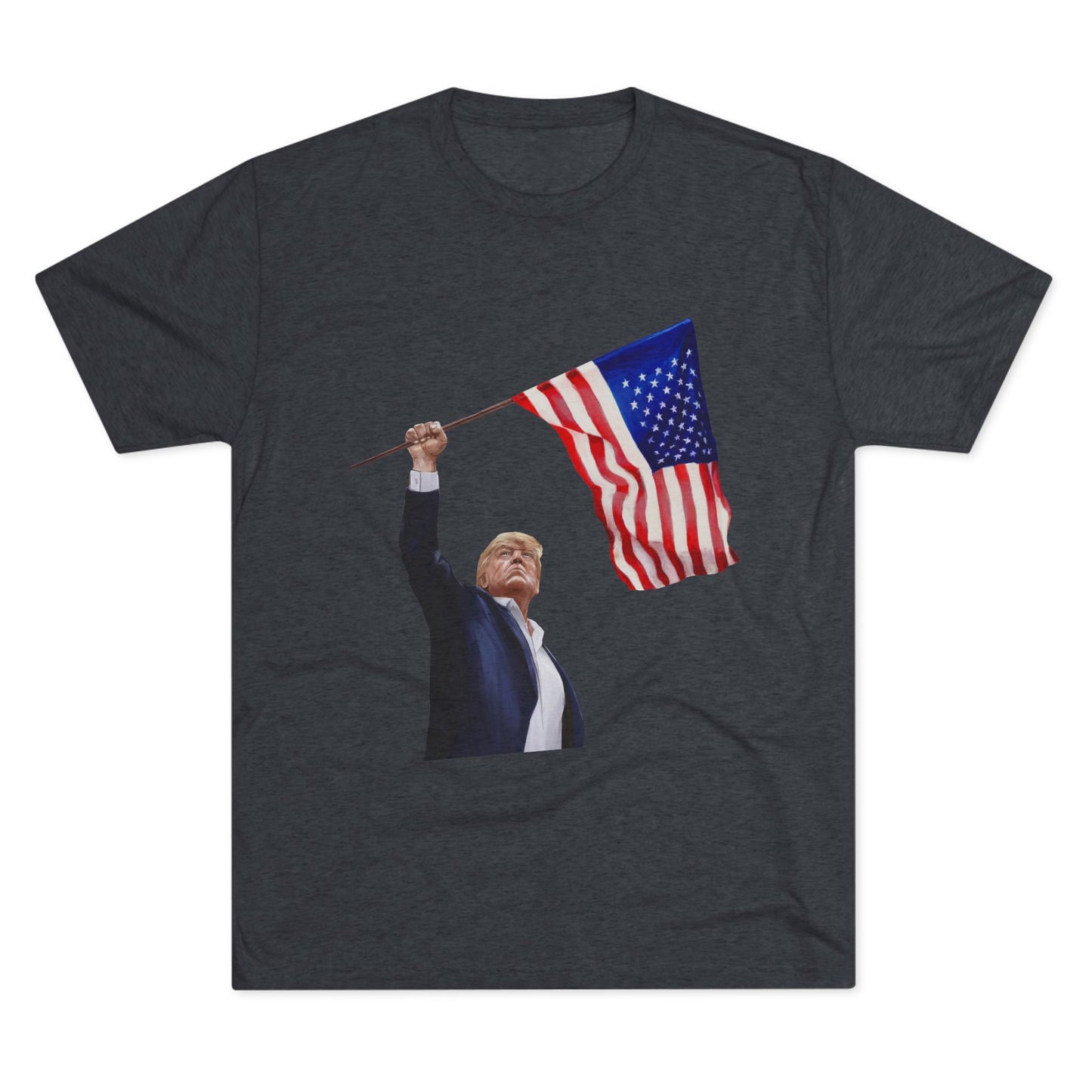 TRUMP AMERICAN FLAG, Donald Trump Flag Shirt, Trump Shot Shirt, Trump Assassination, Trump 2024, President Trump, Salute, Patriot