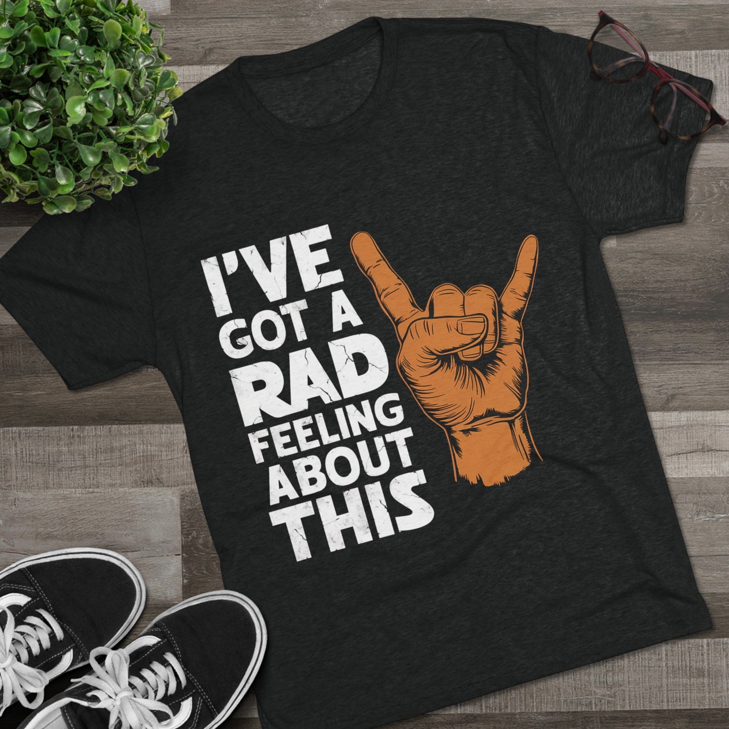 I've Got A Rad Feeling About This | Unisex Tri-Blend Crew Tee | Star Wars | Funny | New | Gift | Han Solo | Skywalker | May the 4th | Fourth