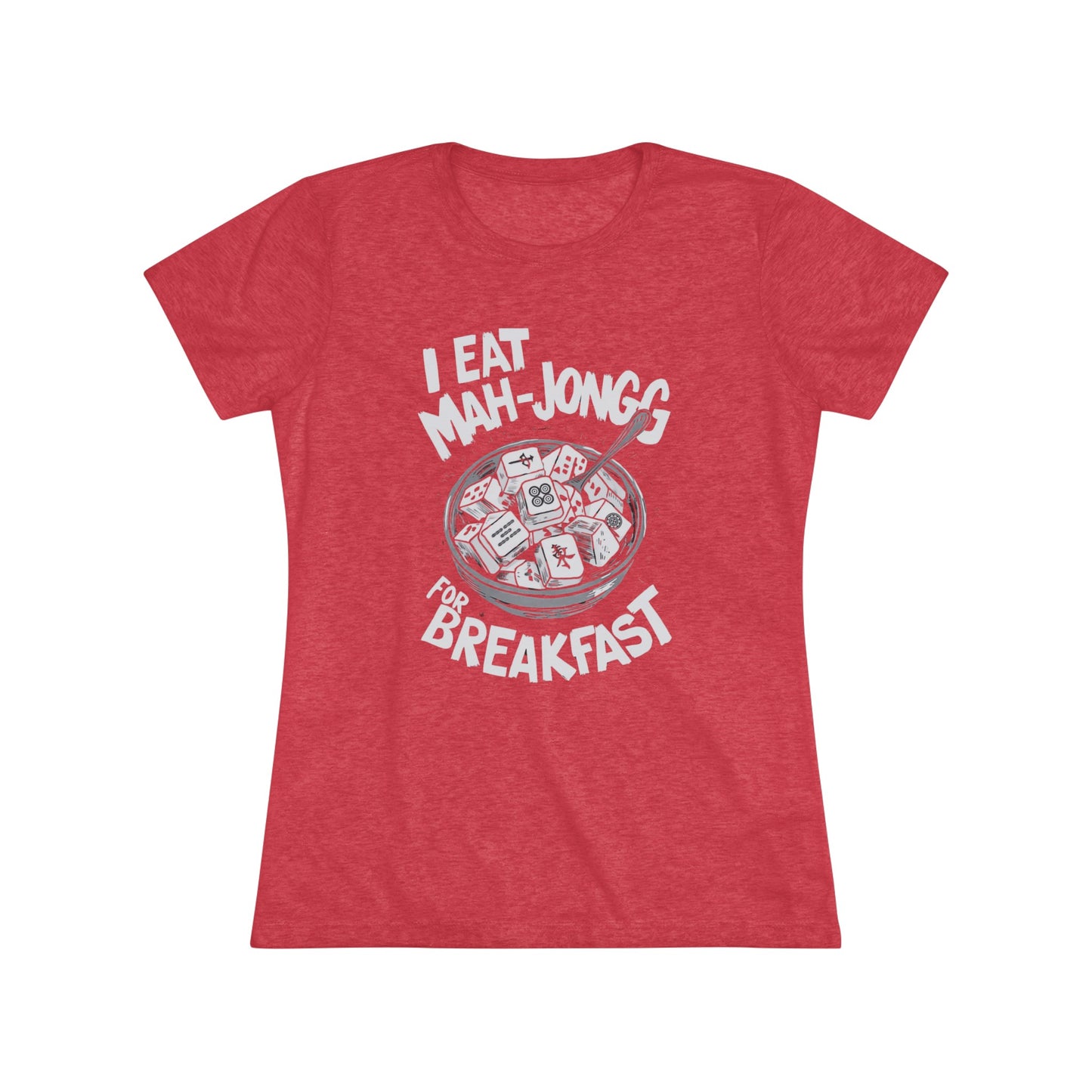 I Eat Mah-Jongg for Breakfast | Soft T-shirt | Mahjong | Funny | Crazy | Asian | New | Gift | Grandma | Mom | Dad | 2024 | Kung Fu | Panda