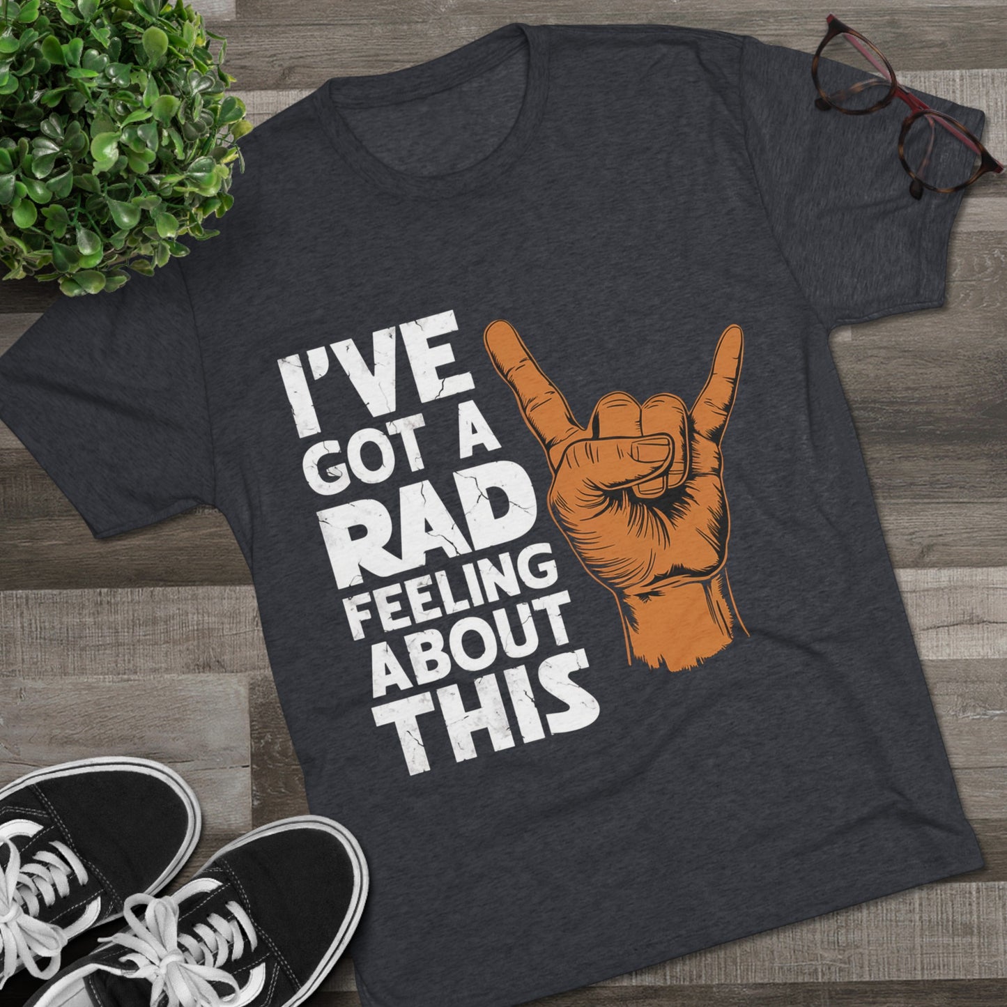 I've Got A Rad Feeling About This | Unisex Tri-Blend Crew Tee | Star Wars | Funny | New | Gift | Han Solo | Skywalker | May the 4th | Fourth