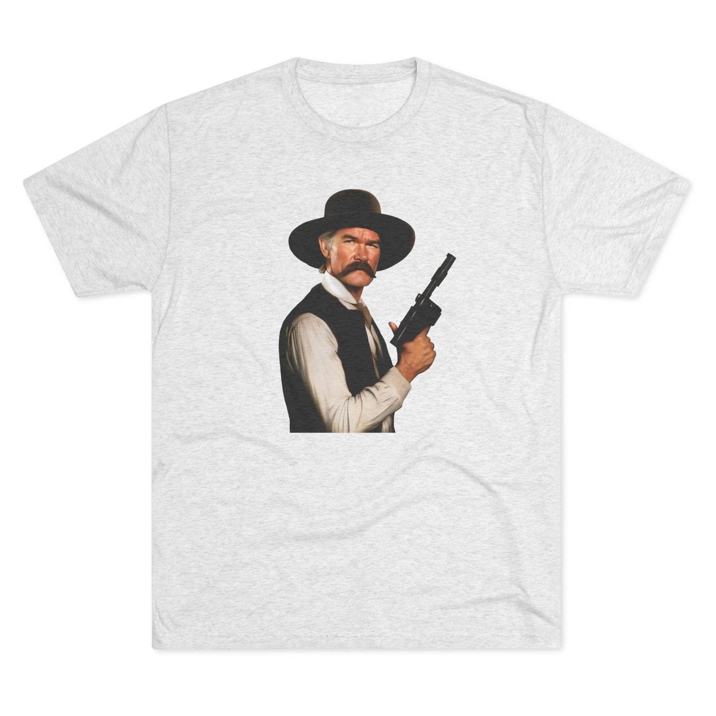 Han Solo Tombstone Movie | Unisex Tri-Blend Crew Tee | Star Wars | Tombstone | Fun | New | 2024 | Summer | Gift | Birthday Gift | Wild West