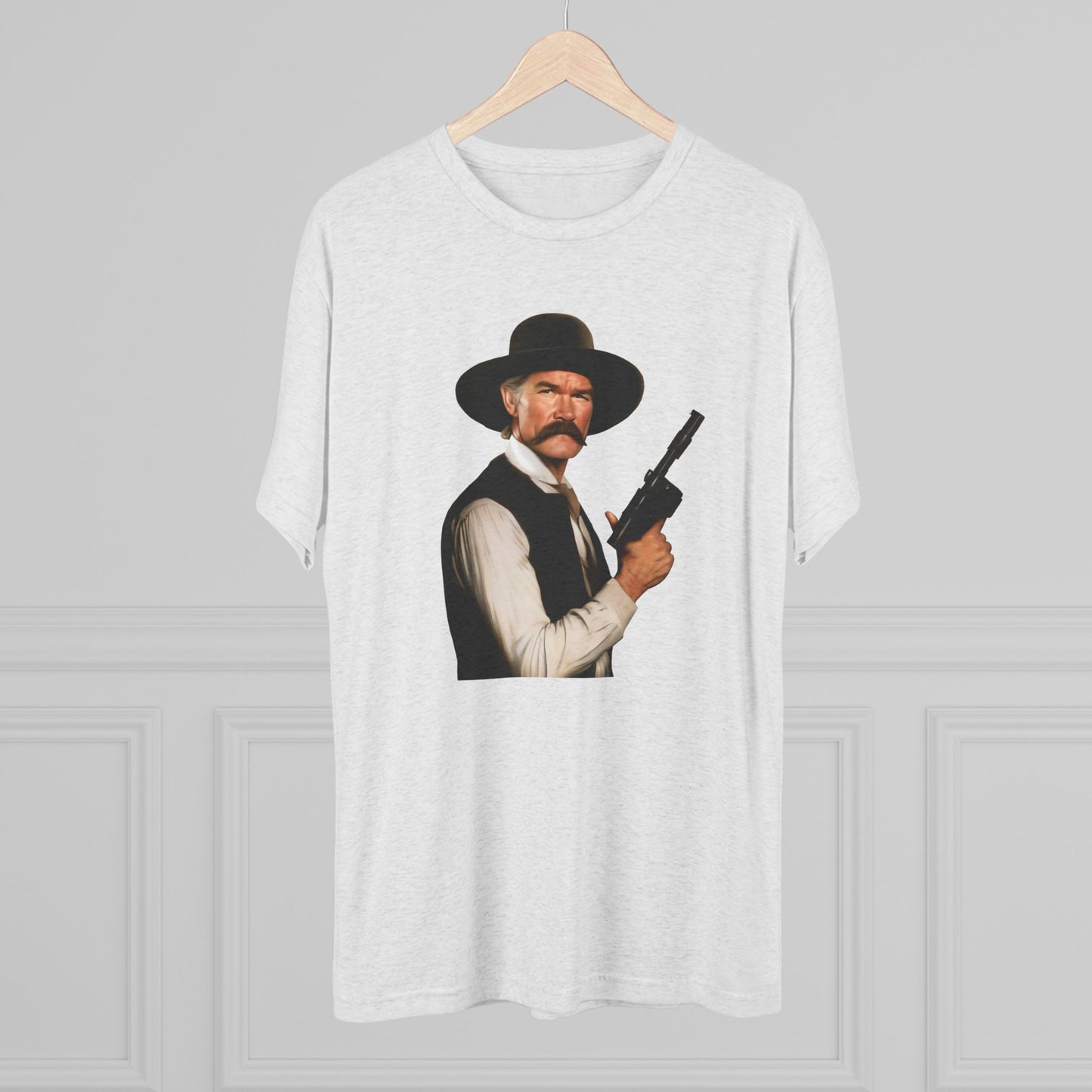 Han Solo Tombstone Movie | Unisex Tri-Blend Crew Tee | Star Wars | Tombstone | Fun | New | 2024 | Summer | Gift | Birthday Gift | Wild West