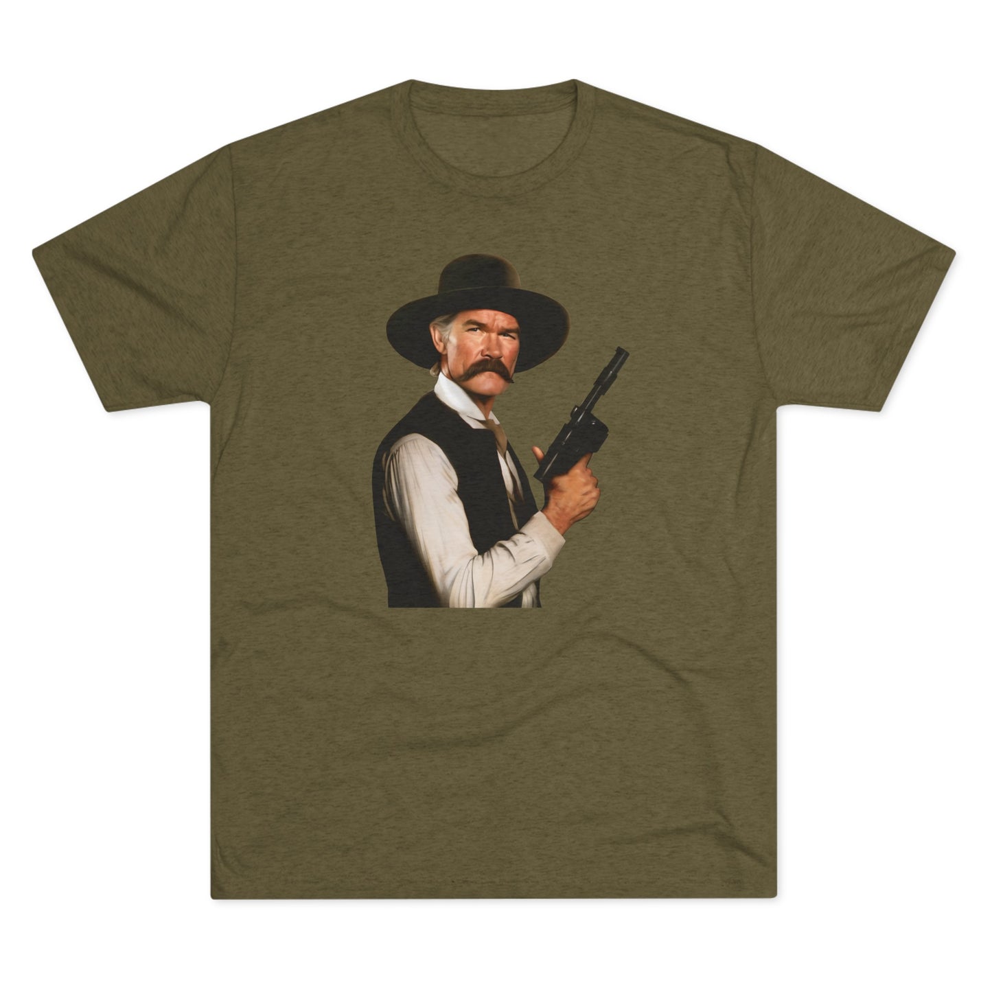 Western Han Solo Tombstone | Unisex Tri-Blend Crew Tee | Star Wars | Fun | New | 2024 | Summer | Gift | Birthday Gift | Son Gift | Old West