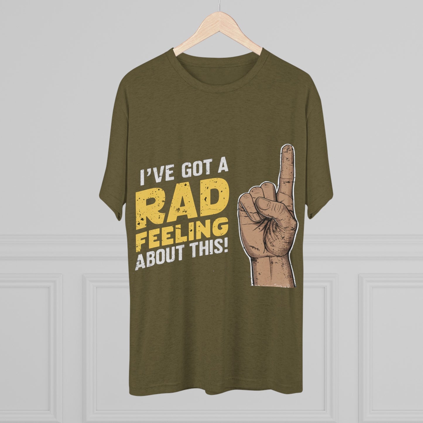 I've Got A Rad Feeling About This | Unisex Tri-Blend Crew Tee | Star Wars | Funny | New | Gift | Han Solo | Skywalker | May the 4th | Fourth