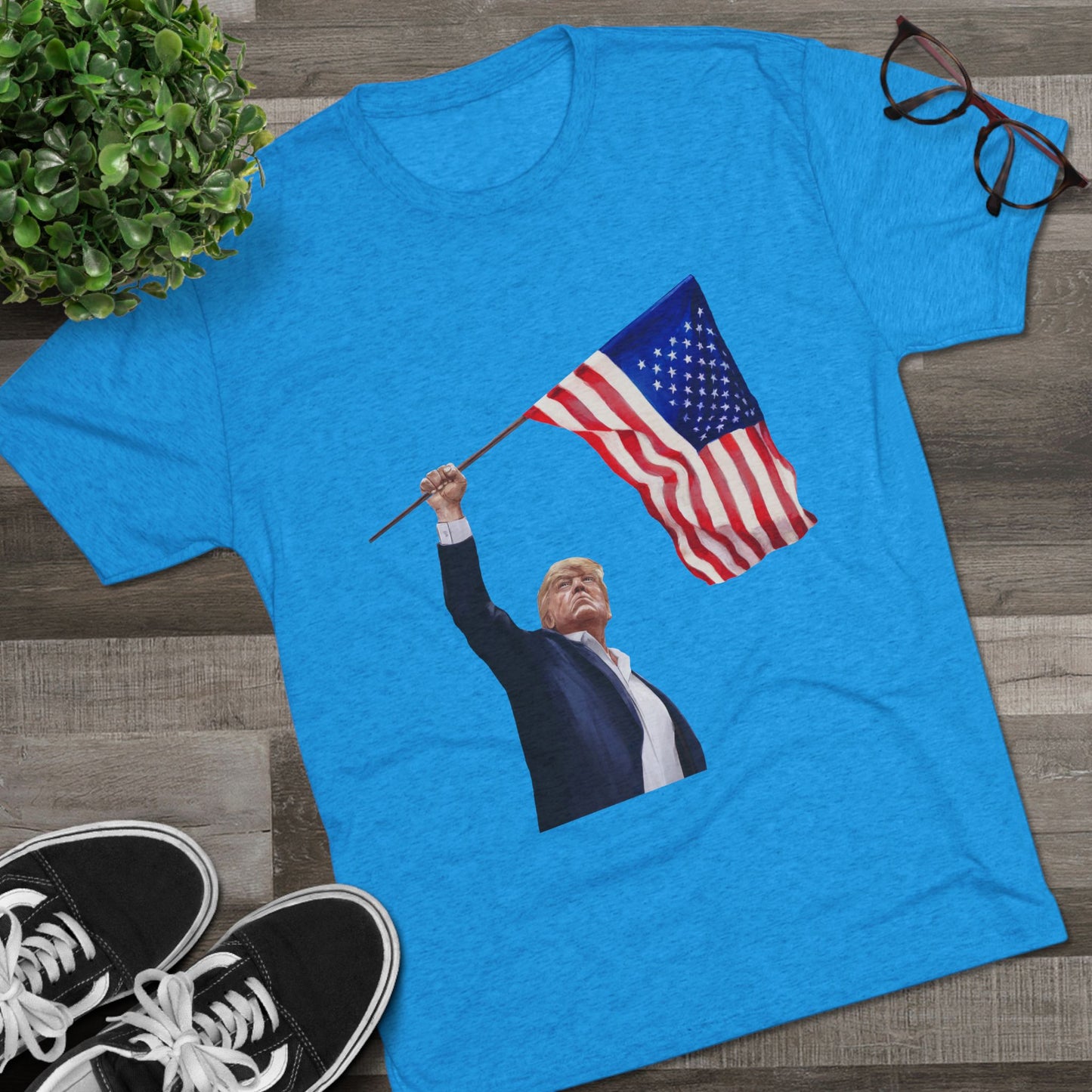 TRUMP AMERICAN FLAG, Donald Trump Flag Shirt, Trump Shot Shirt, Trump Assassination, Trump 2024, President Trump
