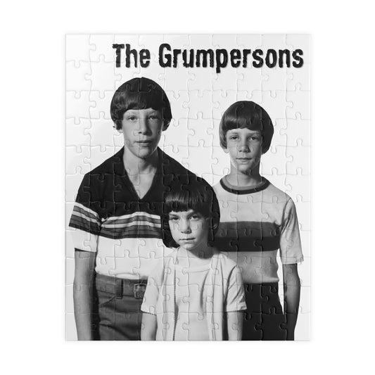 The Grumpersons 2024 Puzzle (Multiple Sizes) | Original | NEW DESIGN | Addams Family | Wednesday | Wednesday Addams | Creepy | Gift | Funny | Scary | Fun