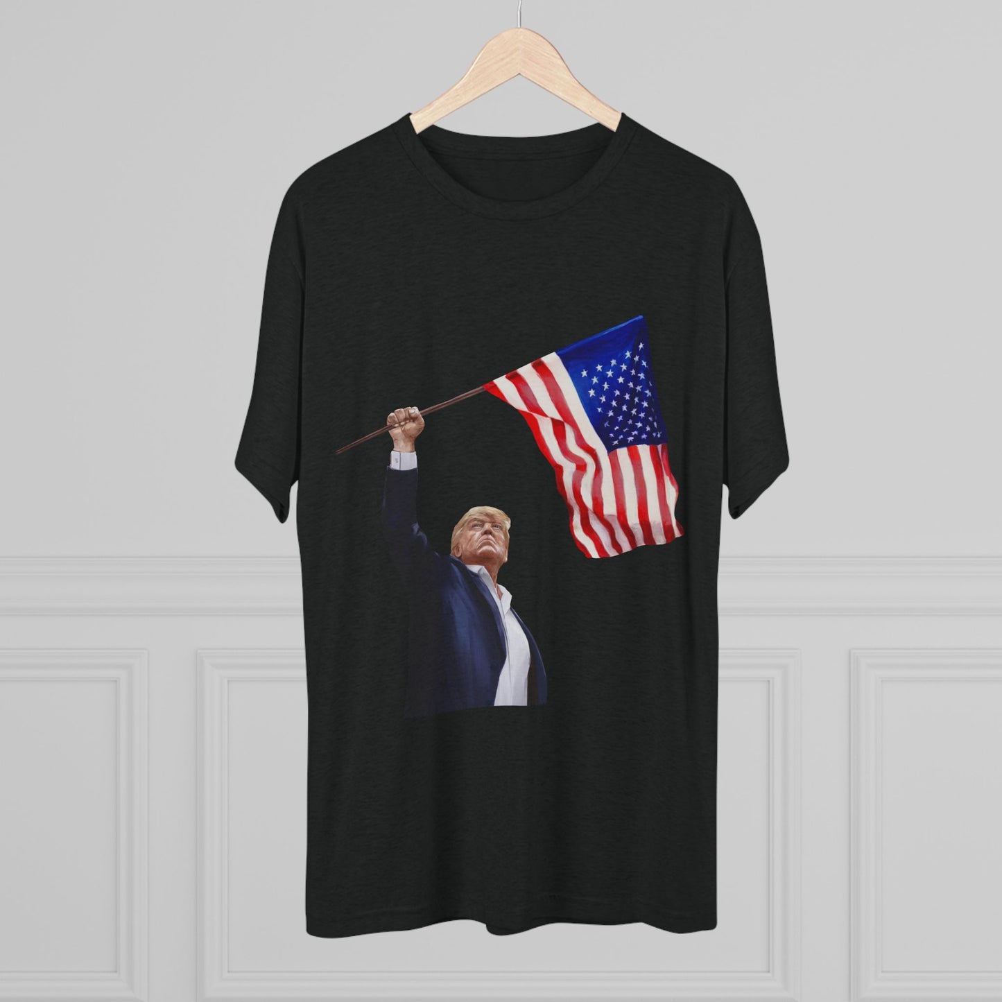 TRUMP AMERICAN FLAG, Donald Trump Flag Shirt, Trump Shot Shirt, Trump Assassination, Trump 2024, President Trump, Salute, Patriot