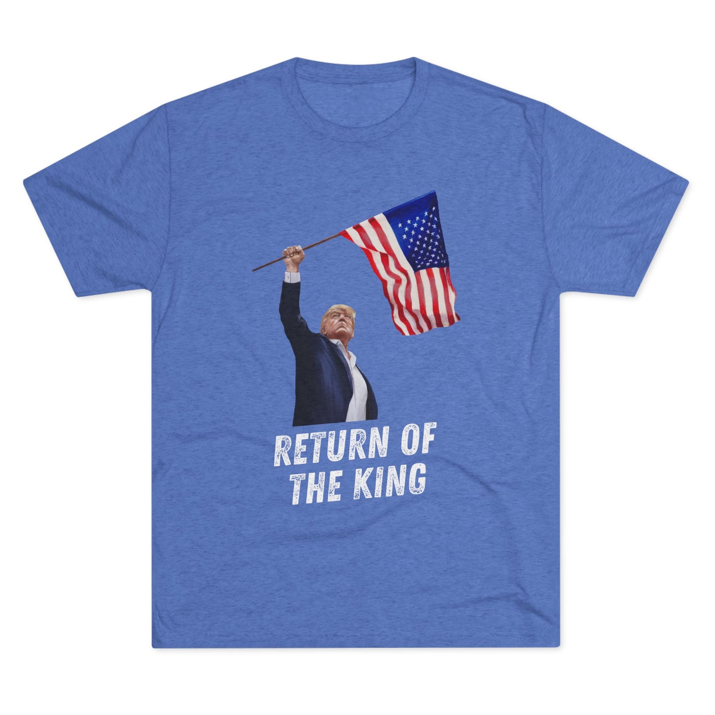 RETURN OF THE KING. Donald Trump Flag Shirt, Trump Shot Shirt, Trump Assassination, Trump 2024, President Trump, LOTR, ROTK