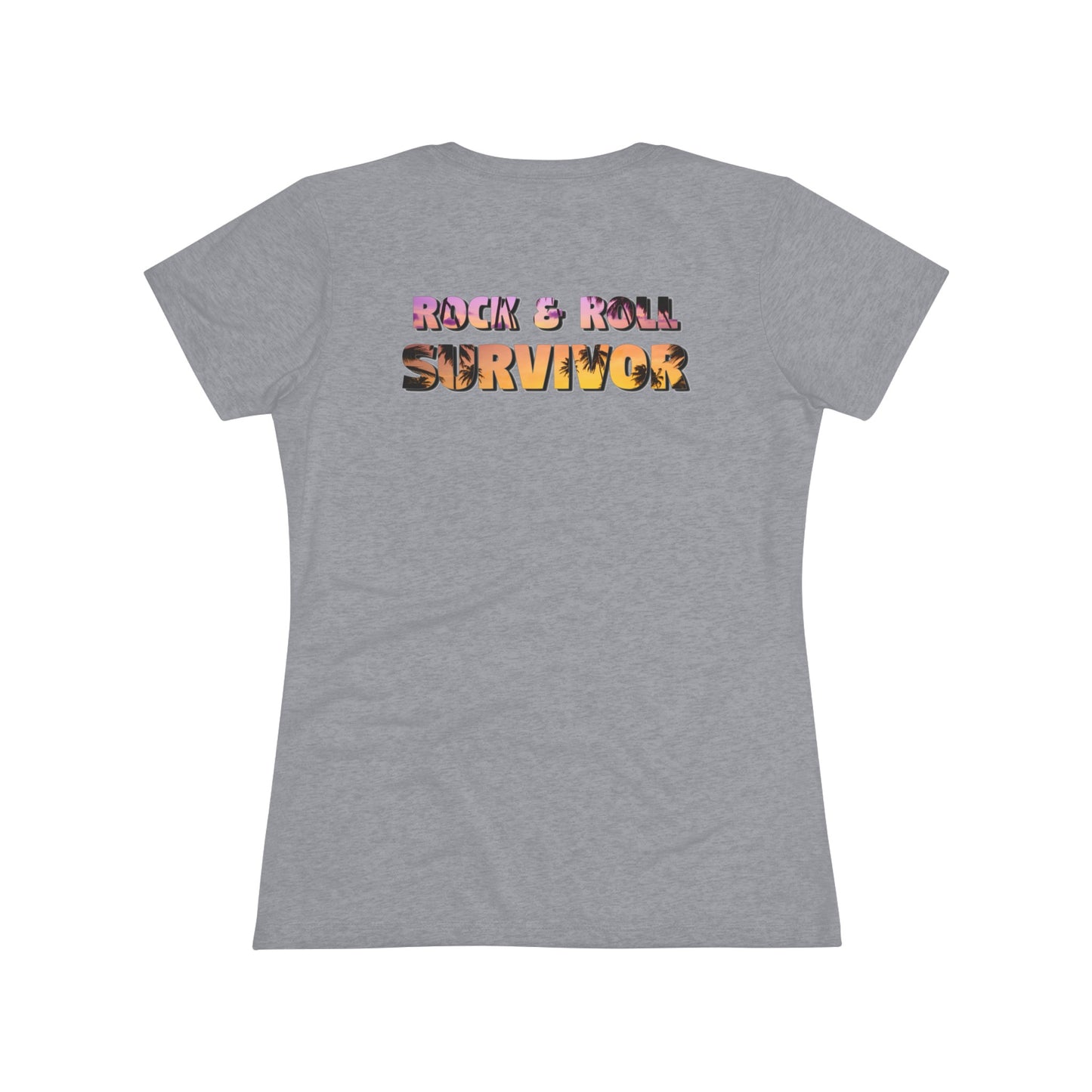 Survivor Fan Tee Outwit Outlast OutSHRED | Women's Tri-Blend Crew Tee | | Rock and Roll | New Design | 2024 | Mom | Birthday Gift | Girl