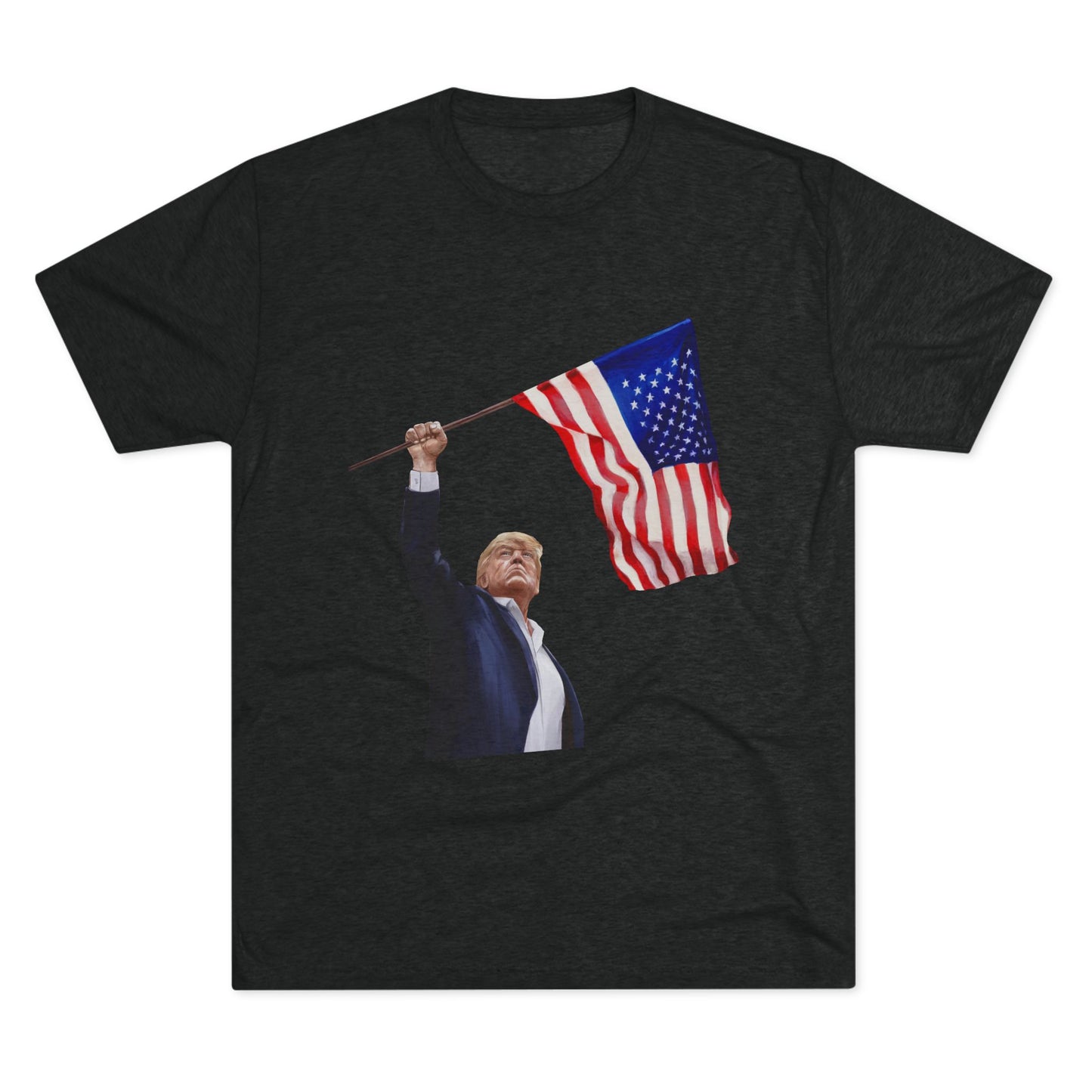 TRUMP AMERICAN FLAG, Donald Trump Flag Shirt, Trump Shot Shirt, Trump Assassination, Trump 2024, President Trump, Salute, Patriot